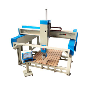 CNC مدلسازی 3 و 5 محوره | دستگاه فرز چوب CNC صنعتی